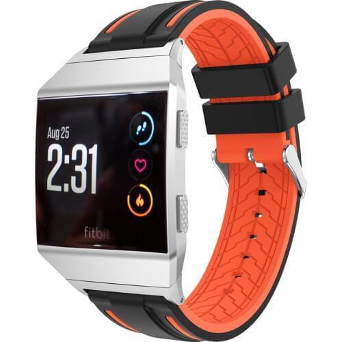 Bracelet Soft Silicone Watch Bands for Fitbit Ionic Smart Watch Strap Adjustable Replacement Wristband accessories Sport fashion