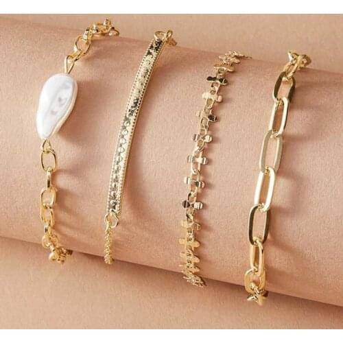 Docona Boho Colorful Beaded Bracelet Set for Women Multilayer Crystal Star Blue Evil Eye Charms Lady Adjustable PartyJewelry