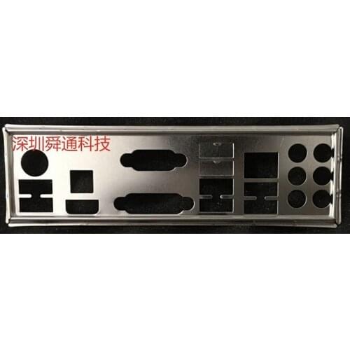New I/O shield back plate of motherboard for P7H55-M Pro P7H55D-M EVO just shield backplate Suitable I/O baffle