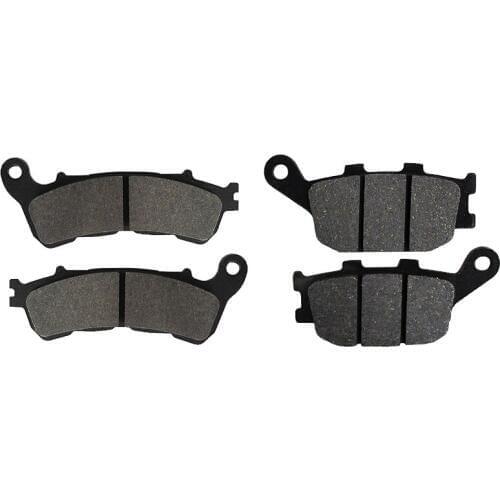 Motorcycle Front and Rear Brake Pads for Honda CBF 600 CBF600 2008 2009 NC700 NC 700 2012 2013 XL 700 Transalp 2008-2011