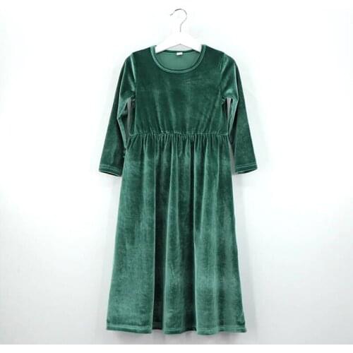 Newborn Baby velvet short sleeve dress girl baby spring&autumn Sweet Princess Birthday red full moon outdoor party foreign dress