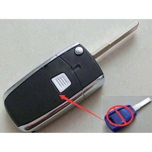 Replacement Modified Flip Folding Remote Key Shell Case 1 Button For Fiat Palio Siena Weekend With SIP22 Uncut Blade 5PCS/lot