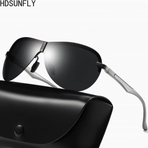 Men Aluminum HD Polarized Sunglasses 2020 Vintage Rays Brand Designer Aviation Sun Glasses Driving Sunglasses for Men Women