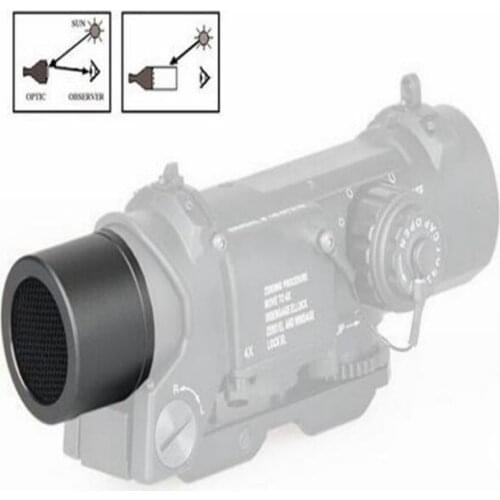 Tactical Metal Mesh Scope Protector Cover 36.8mm Diameter Scope DR 1X-4X Scope Sight For Hunting