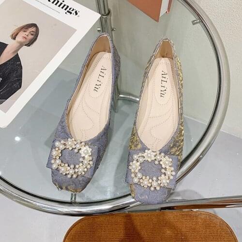 Pointed Toe Summer Shoes Ladies Soft All-Match Shallow Mouth 2021 Fashion Womens Female Footwear Casual Sneaker Modis Dress