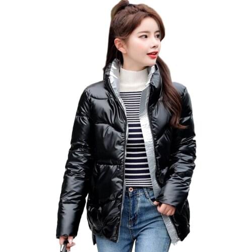 Winter Jacket High Quality Stand-callor Coat Women Vogue Jackets Winter Warm Woman Clothing Casual Parkas Chaquetas Mujer