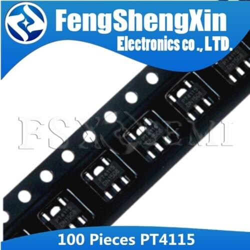 100pcs/lot New PT4115 SOT-89 4115 PT4115-89E Driver IC/step-down converter/LED constant current drive