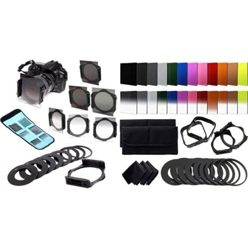 2 Set for Cokin P Series Filter Filter Photo Kit, 1 Set 17Pcs & 1 Set 42 Pcs