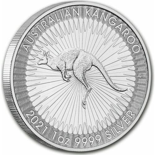 Non Magnetic 2021 2016 Australia 1OZ 999 Fine Silver Plated Kangaroo Challenge Coin Collectibel Gifts