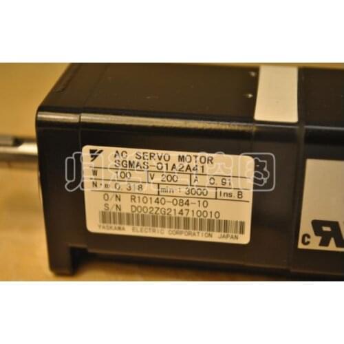 Used Tested Working AC SERVO MOTOR SGMAS-01A2A21