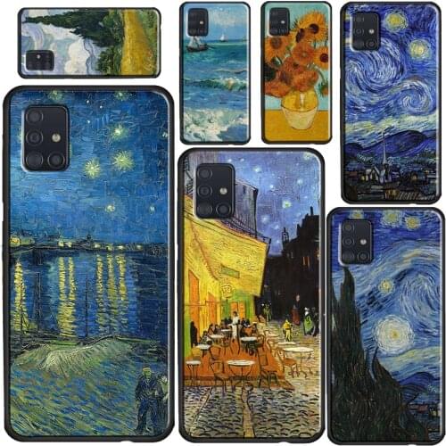 Van Gogh Art Oil Painting Case For Samsung A32 A52 A72 A12 A42 A21S A20e A02 S A10 A20 A40 A50 A70 A11 A31 A51 A71