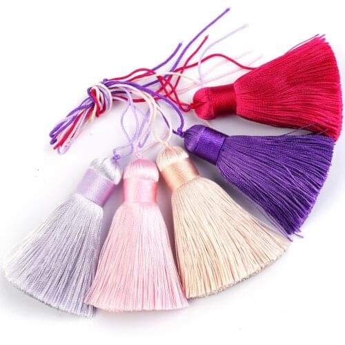 Dailylike Vintage Polyester Cotton Mini Metal Ring Tassel Trim DIY For Sewing Curtains Accessories DIY Home Wedding Decoration