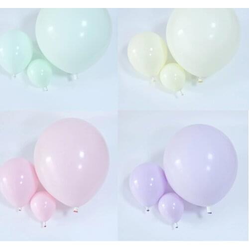 Double Layer 5/10/18Inch Macaron Pink Colour Latex Balloons Wedding Kids Girl Baby Shower Decorations Birthday Party Supplies