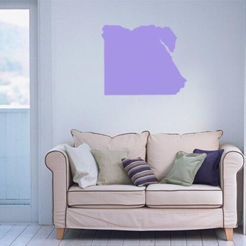 Egypt map Globe Earth Country wall vinyl sticker custom made home decoration fashion design