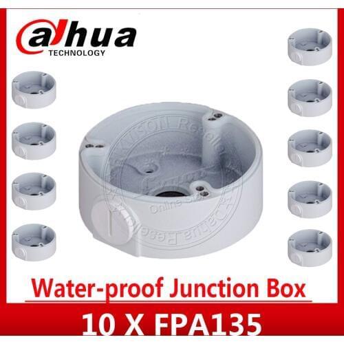 Express Shipping 10PCS/Lot Dahua PFA135 Waterproof Junction Box CCTV Bracket for Dahua IP Camera IPC-HFW4431R-Z