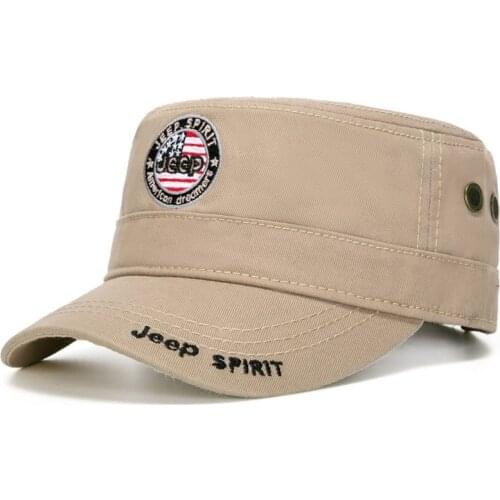 Brand New Flat Cap Men Print Letter Outdoor Casual Cotton Baseball Cap Men Kpop Cap Adjustable Size Sun Hat Embroidery Dad Hat