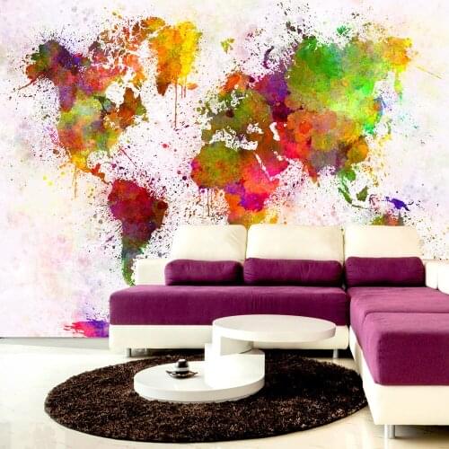Wall mural-Dyed World - 400x280 cm