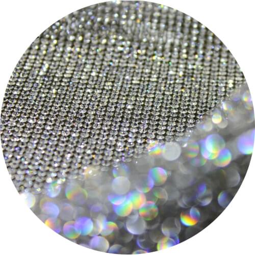 Crystal Castle 24*40cm Car Adhesive Rhinestones Decoration Hotfix Strass Rhinestone Applique Home Rhinestones