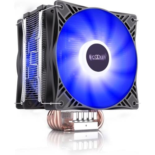 PCCOOLER DH X4/X5/X6/X7 CPU heat pipe cooler supports Intel/AM/FM,120MM/12CM silent fan with PWM temperature control