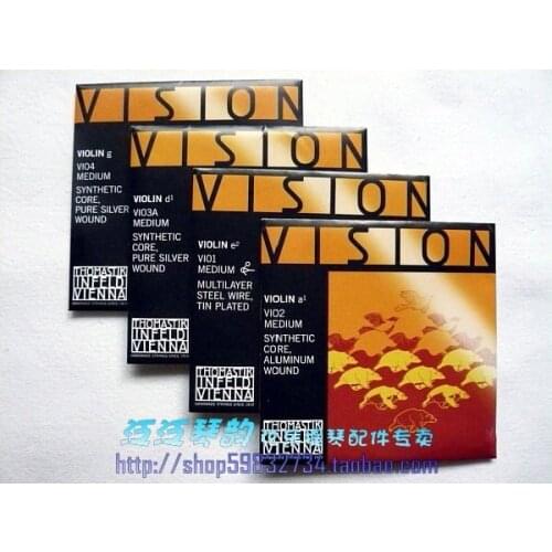 Thomastik vision violin set string vi100 for 4/4 size violin