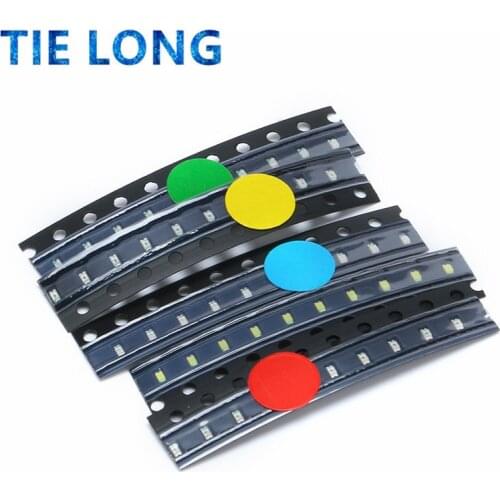 5 colors x20pcs =100pcs SMD 0805 led kit Red/Green/Blue/Yellow/White LED Light Diode Free Shipping! KIT