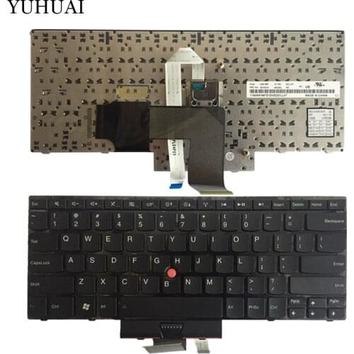 New US laptop keyboard for Lenovo IBM E420 E425 E420S E320 E325 S420 US keyboard 63Y0213 black