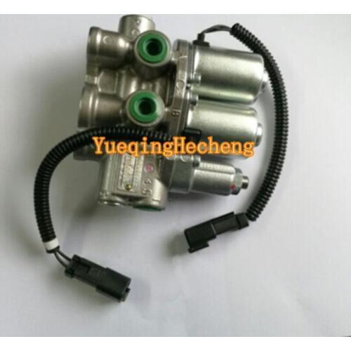 New Main Pump Solenoid Valve Assembly 22F-60-21201 For PC55MR-2 Excavator