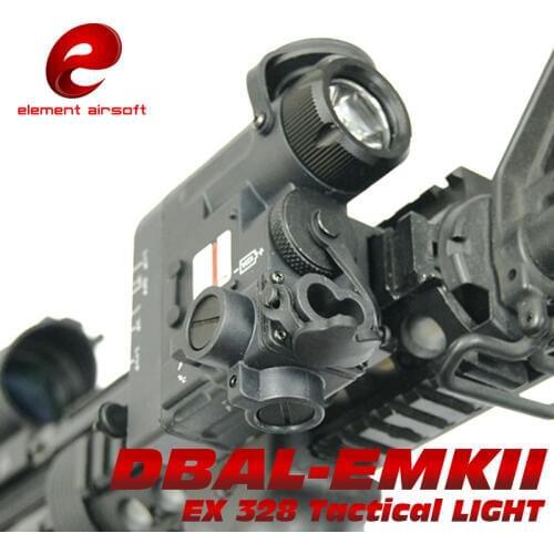 Element Softair Airsoft Gun Tactical Wapens Flashlight IR Laser DBAL D2 Weapon Light strobo lazer Tatical Military Arms lampe