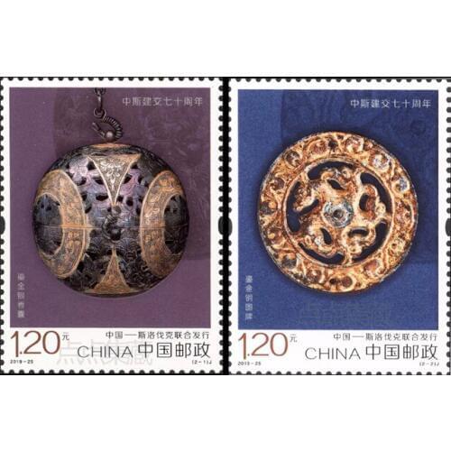 The 70th anniversary of the establishment of diplomatic relations between China and Sri Lanka China Postage