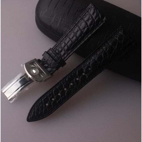 20/21/22mm High quality Crocodile Leather new Watch strap Fit for IWC Pilot SPITFIRE MARK18 Portofino TOP GUN IW3777 Watchband