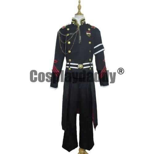 Seraph of the End Cosplay Vampire Reign Kureto Hiragi Girls Uniform Suit Costume S002