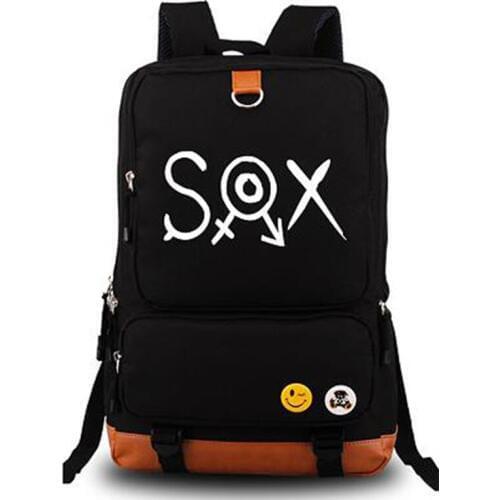Shimoneta to Iu Gainen ga Sonzai Shinai Taikutsu na Sekai SOX School Bags Men Women Luminous Backpack Rucksack Schoolbag