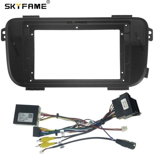 SKYFAME Car Frame Cable For BEIQI BAIC magic speed S3L 2014-2016 Android Big Screen Dask Kit Fascia Frame Line