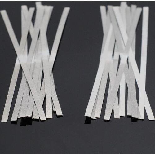 Dental Tools Metal Polishing Stick Strip Single/Double Side of Alumina-Plated Sanding Surface Dentist Lab Supplies