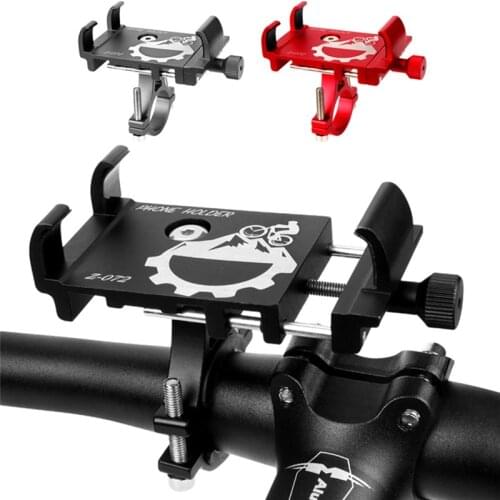Bicycle Phone Holder Universal Bike Motorcycle Handlebar Clip Stand Cell Phone Holder GPS Mount Bracket for All Smartphones