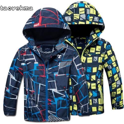 Children Polar Fleece Windbreaker Outerwear Sporty Kids Clothes Boys Girls Waterproof Windproof Camping Hiking Jackets For 3-12T