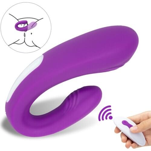 Clitoral & G-Spot Vibrator, Couples Vibrator, Clitoris G Spot Stimulator, Adult Sex Toy for Women Solo Play or Couples Fun