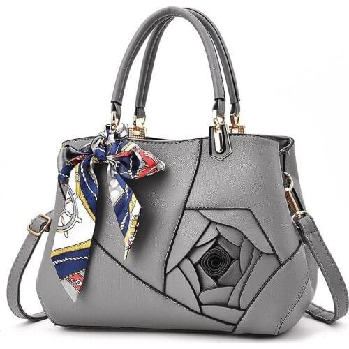 High Capacity Handbag 2021 Vintage Womens Handbags Tote Pu Leather Bags Messenger Hot Sale Scarves