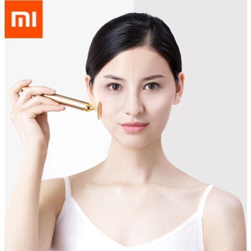 Xiaomi InFace Gold Beauty Bar Gold-plated Massage head Speed Up Metabolism Improve Edema Face-lifting SPA Portable Beauty Bar D5