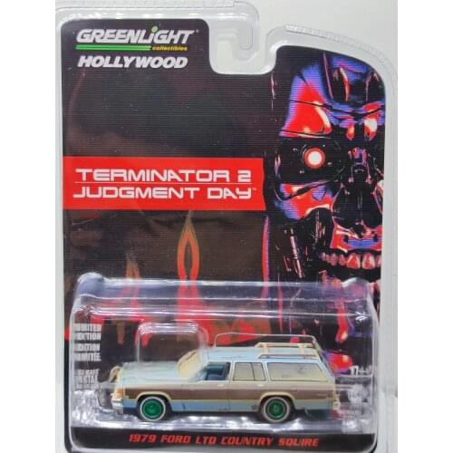 Green light 1:64 1979 Ford LTD Diecast Collection of Die-casting Simulation Alloy Model Children Toys