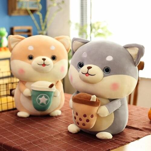 Zqswkl 50cm cute dog plush toys for children large stuffed animals soft toy pillow hugs girls christmas birthday gift anime