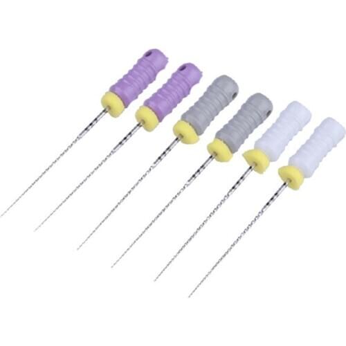 1 Pack Dental C+ files Endodontic C-pilot files Stainless Steel 8-15# 25mm Extra Stiff files for Calcified Canals For Dentistry