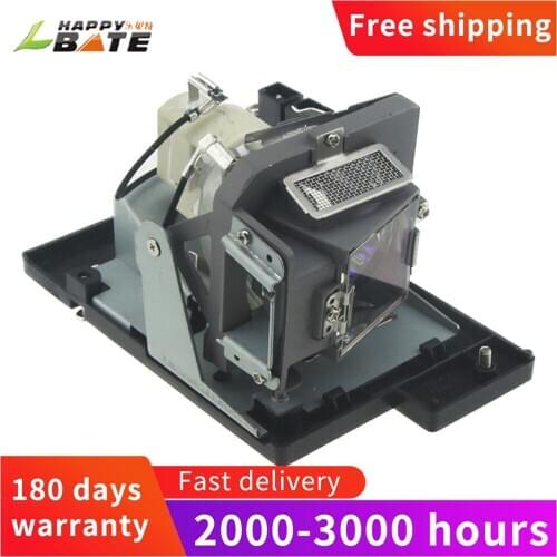 HAPPYBATE Compatible Projector bulb with Housing 5J.J1X05.001 P-VIP180/0.8 E20.8 for MP626 MP70 Lamp Projecto 180 Days Warranty