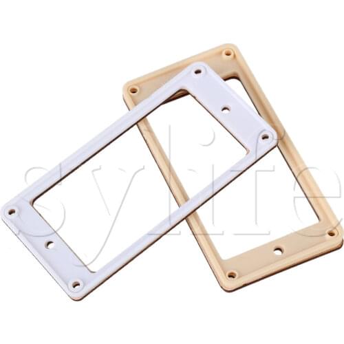 2pcs 9.2cm Maple Wood Humbucker Pickup Mounting Ring Wood Color Durable