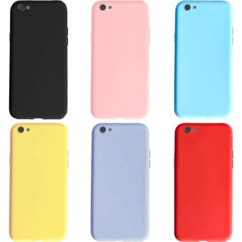For OPPO A1601 F1S Simple Solid Color Soft Case For OPPO A59 Protector Shell For OPPO F1S Cover Bumper OPPOF1S OPPOA59 TPU Coque