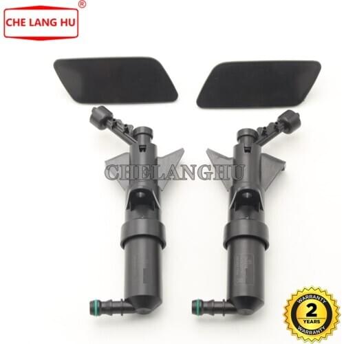 For VW Passat CC 2013 2014 2015 2016 2017 Car-styling Front Headlight Washer Sprayer Nozzle Cylinder Jet And Washer Cover Cap