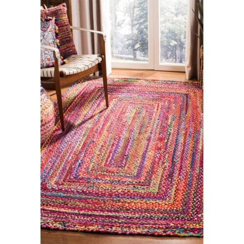 Cocoon carpet natural jute carpet saman carpet multicolor 160x240