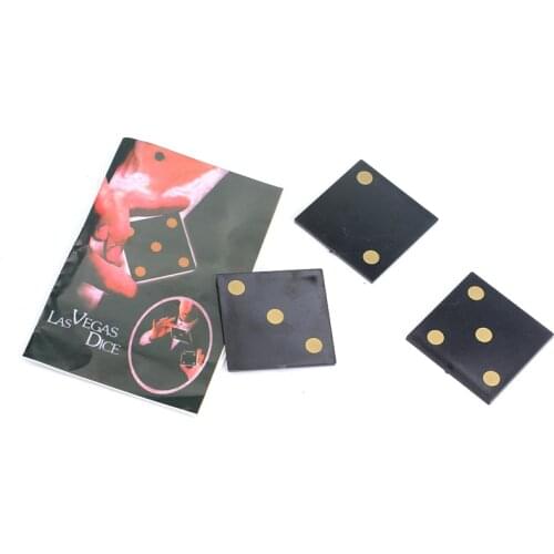 Las Vegas Dice Magic Tricks Close Up Stage Magic Props Illusions Magician Children Funny Easy Toys C2065