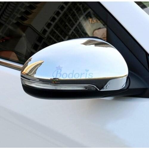 For Hyundai Tucson 2016 2017 2018 2019 2020 Side Mirror Cover Rearview Overlay Caps Frame Sticker Car Styling Auto Accessories