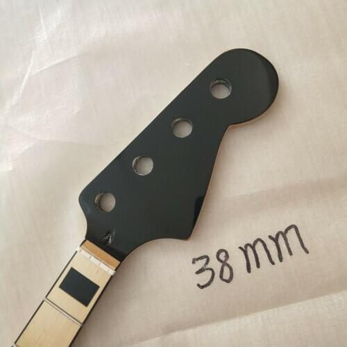 New Gloss Maple 20 frets bass guitar neck part 4 string maple fingerboard